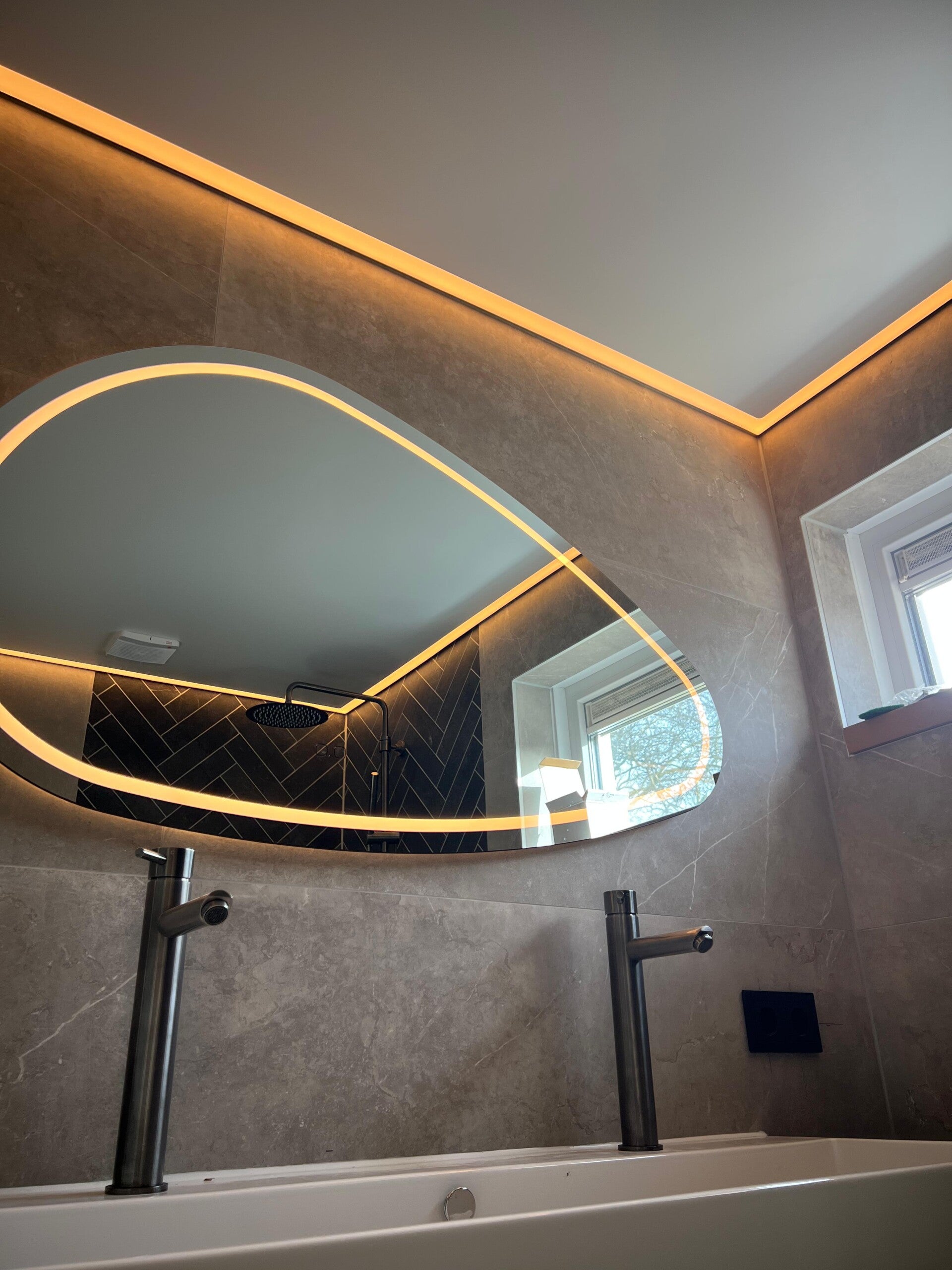 Badkamer afwerking