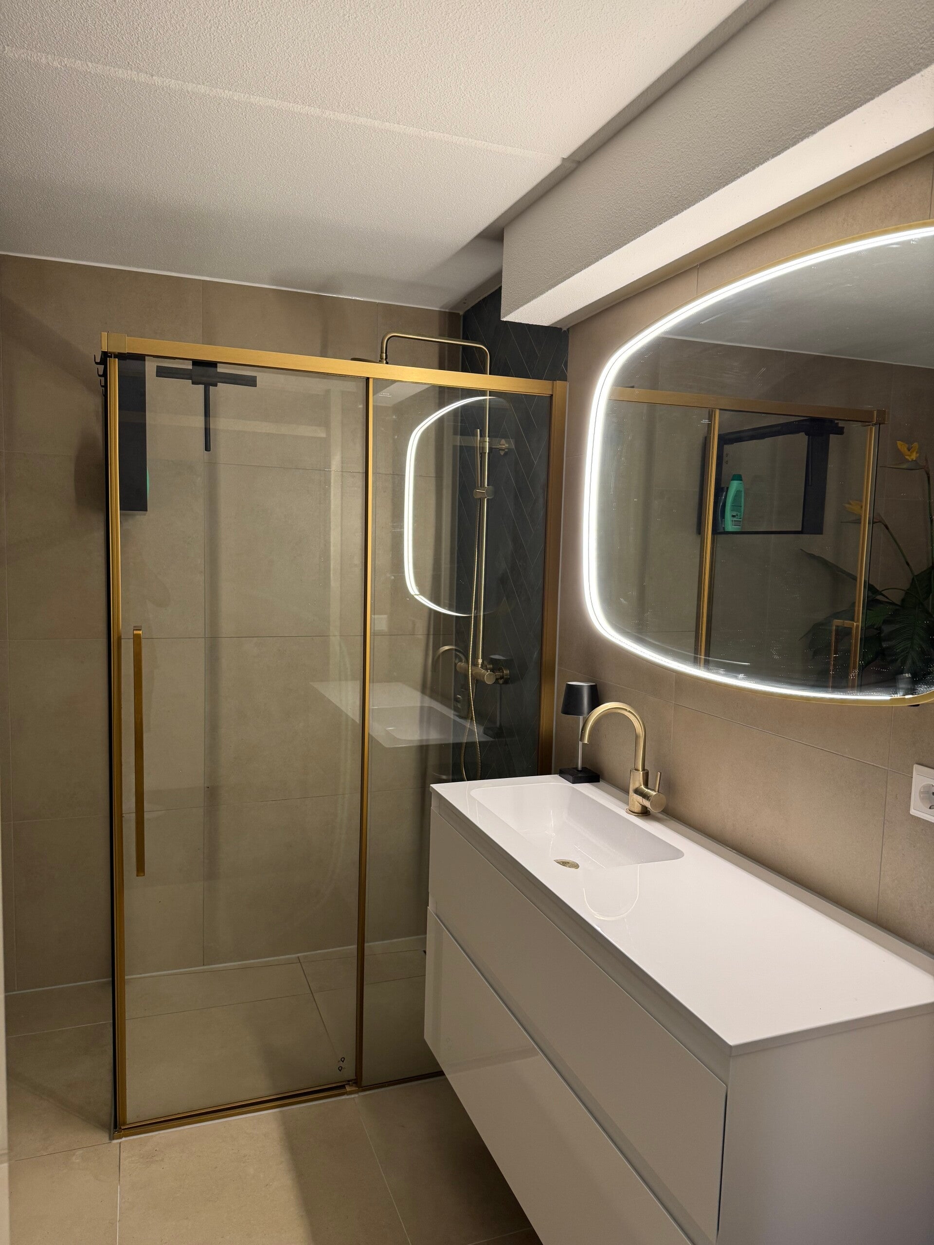 Badkamer in aanbouw