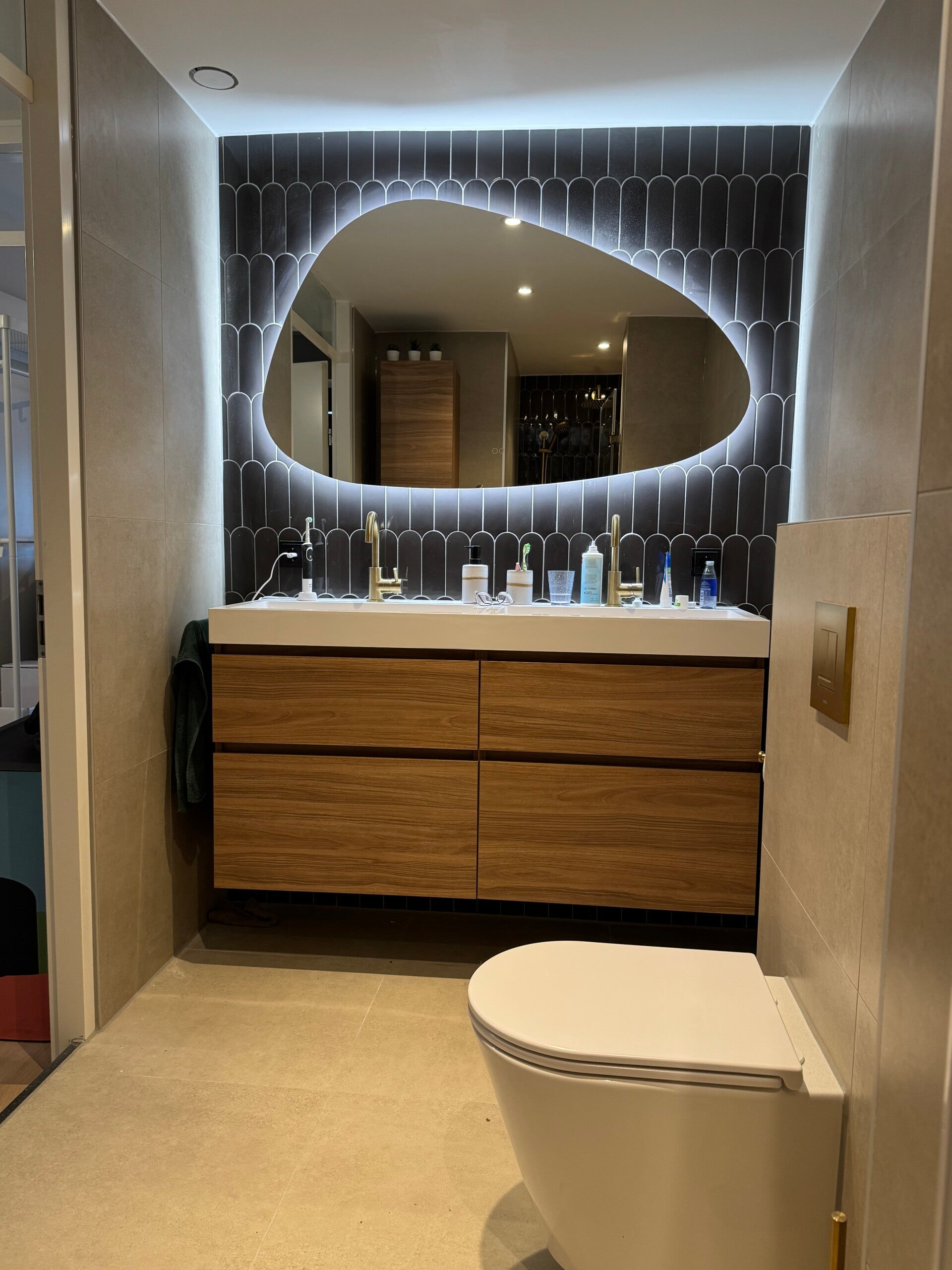 Badkamer afwerking