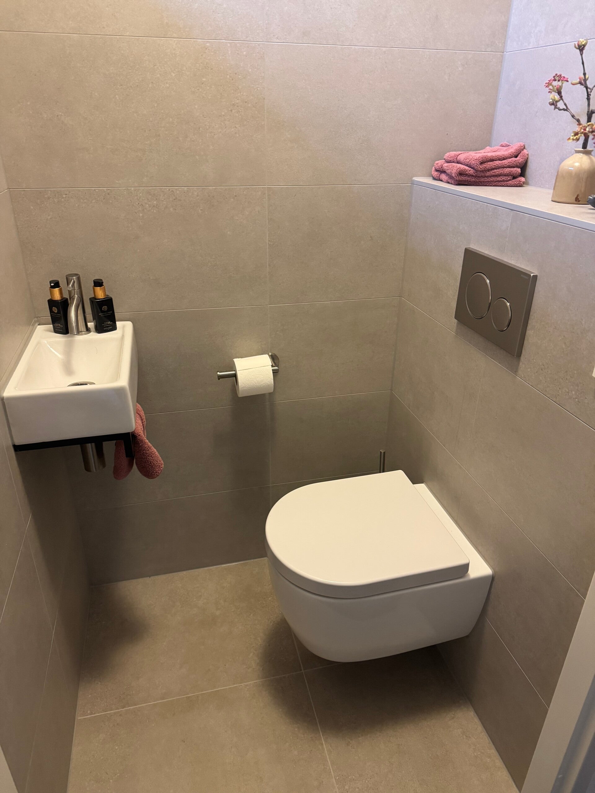 Badkamer afwerking