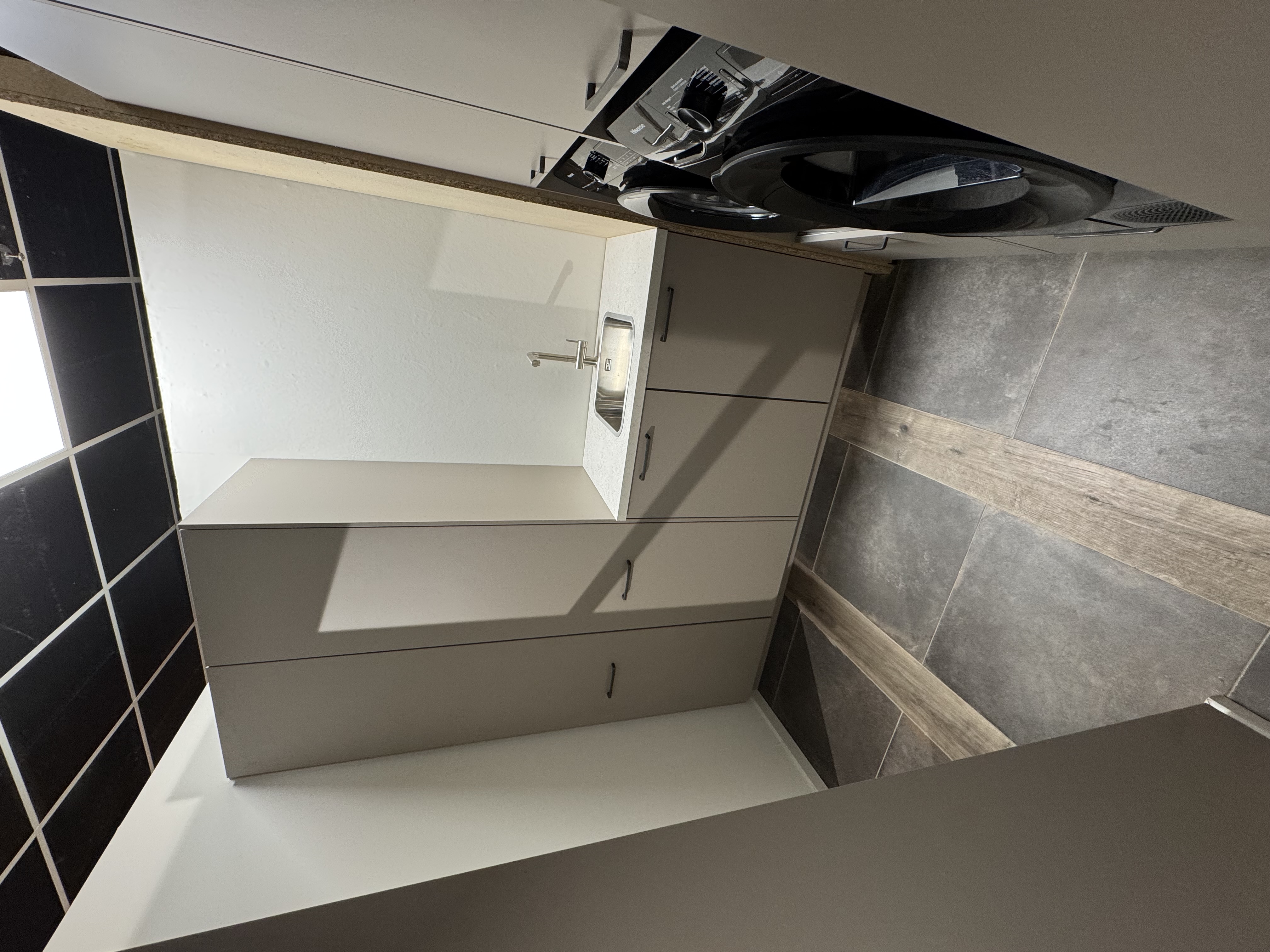 Keuken in aanbouw